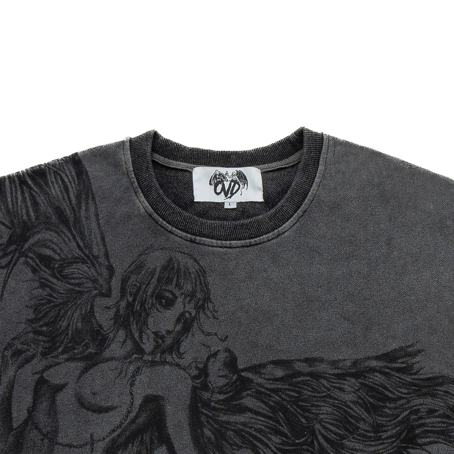 "ANGEL HVY WGHT WASHED TEE"