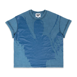 "ANGEL" WASHED TEE - OCEAN