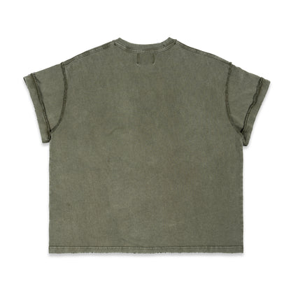 "ANGEL" WASHED TEE - JADE