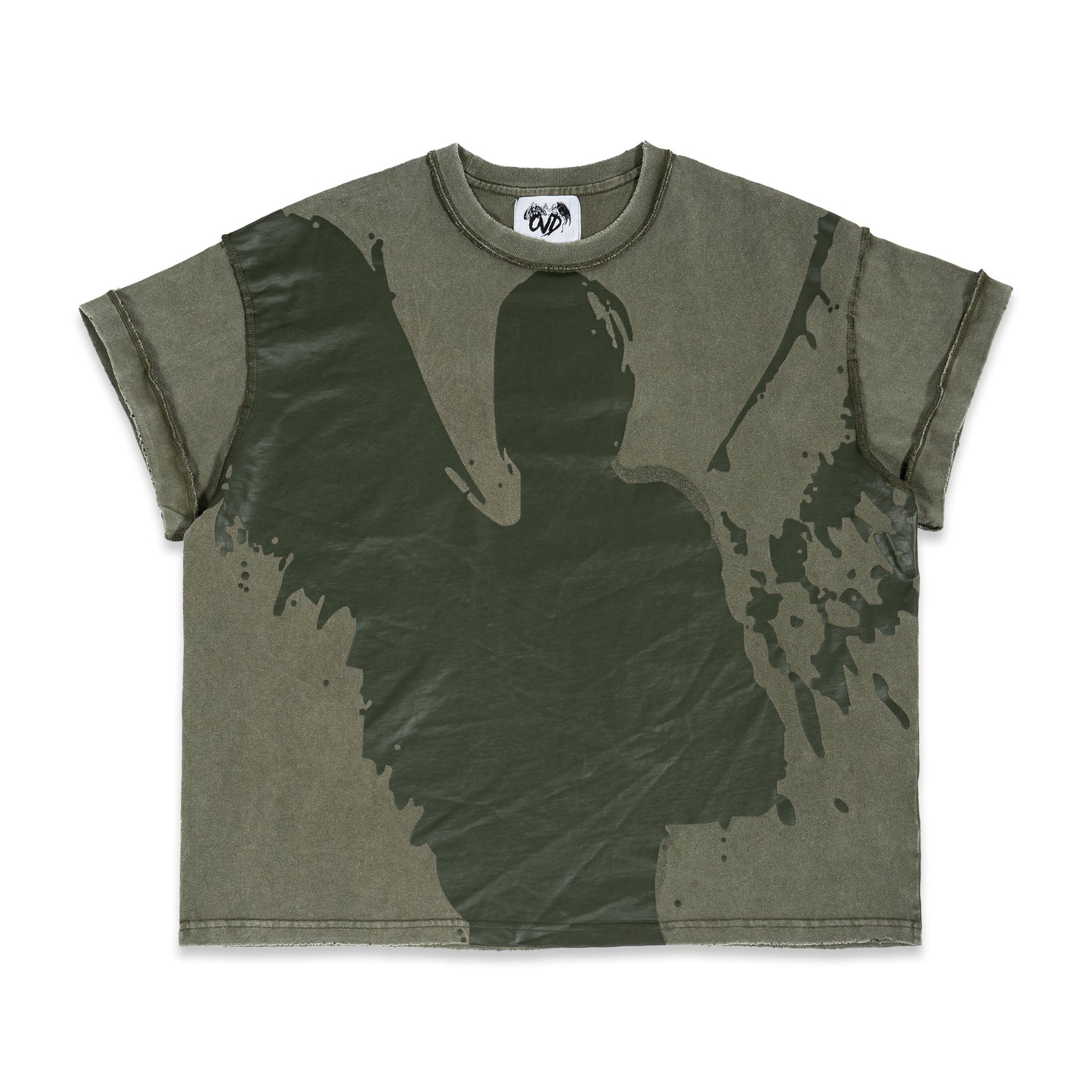 "ANGEL" WASHED TEE - JADE