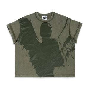 ANGEL WASHED TEE - JADE tee by OVD - view 1