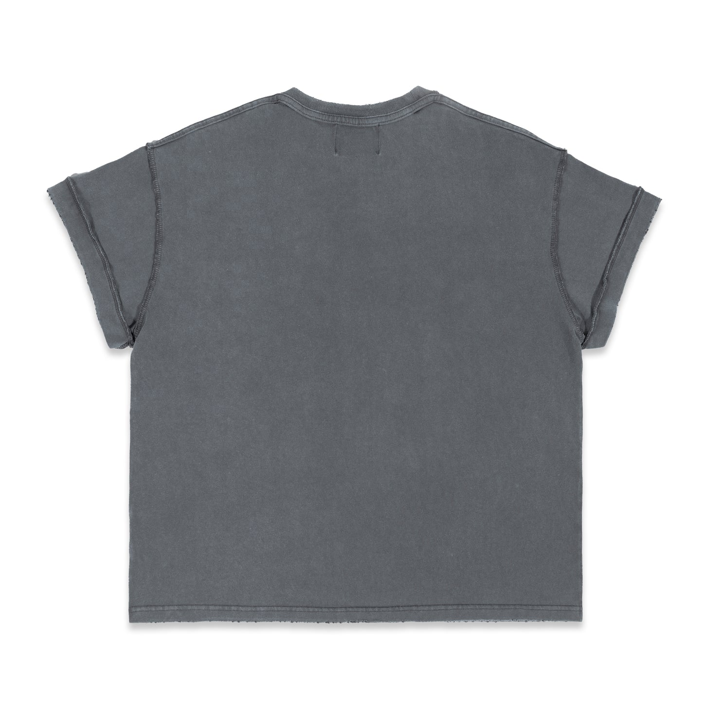 "ANGEL" WASHED TEE - WOLF GREY