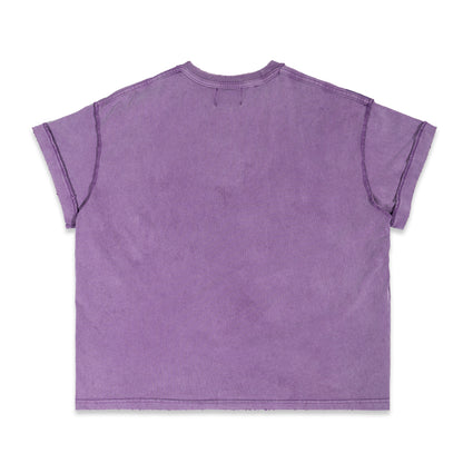 "ANGEL" WASHED TEE - AMETHYST