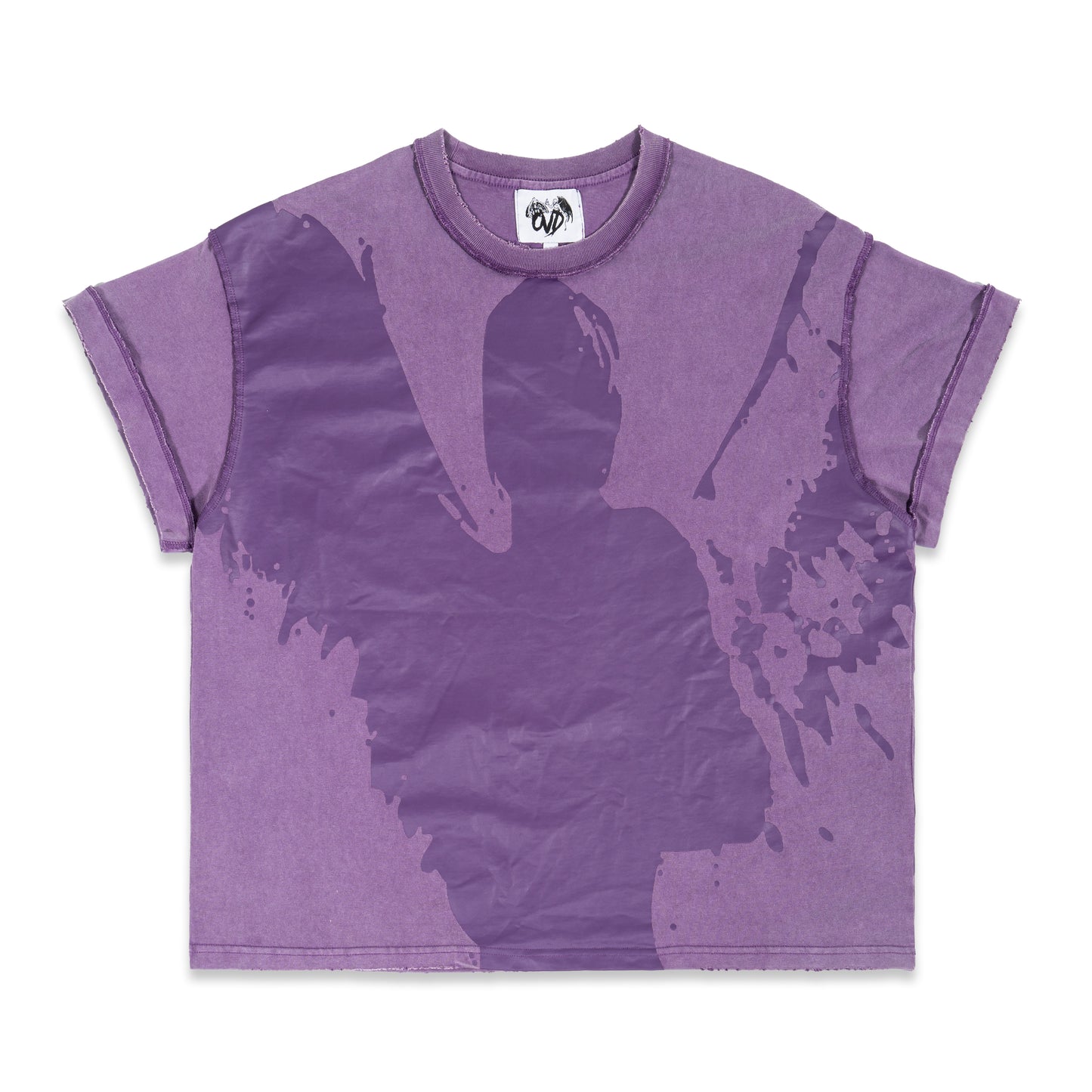 "ANGEL" WASHED TEE - AMETHYST