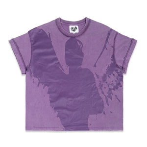 ANGEL WASHED TEE - AMETHYST tee by OVD - view 1