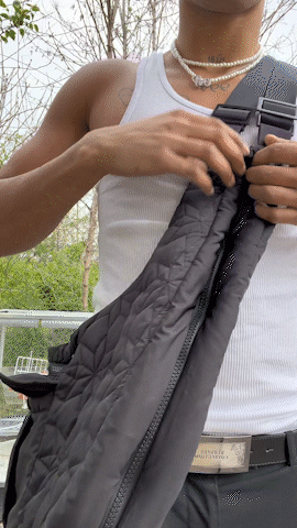 "PUFFER BAG / VEST"