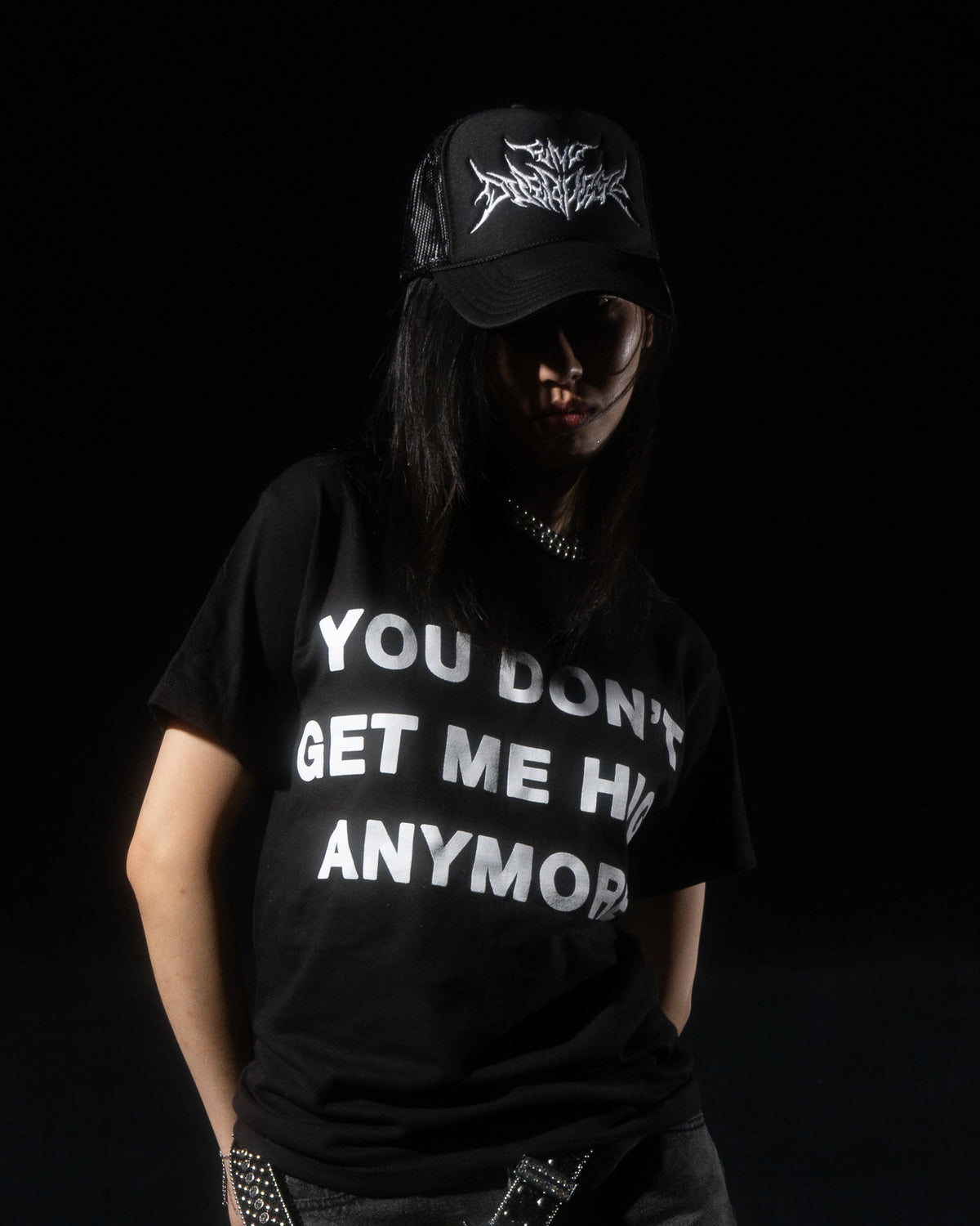 END OVERDOSE BLACK TRUCKER HAT hat by OVD - view 2