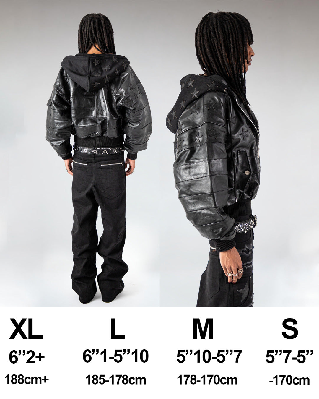 BLKAMERIKA LEATHER BOMBER bomber jacket by OVD - view 7