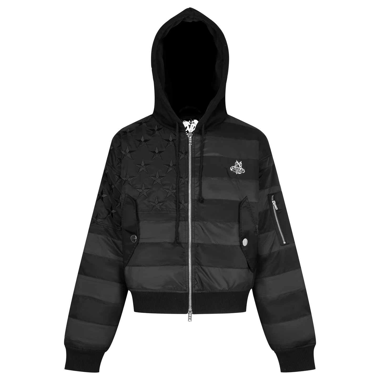 "BLKAMERIKA" NYLON BOMBER