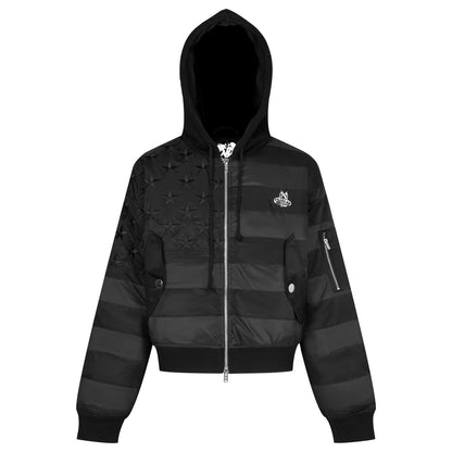 "BLKAMERIKA" NYLON BOMBER