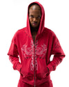 "BLOODANGL" ZIP UP