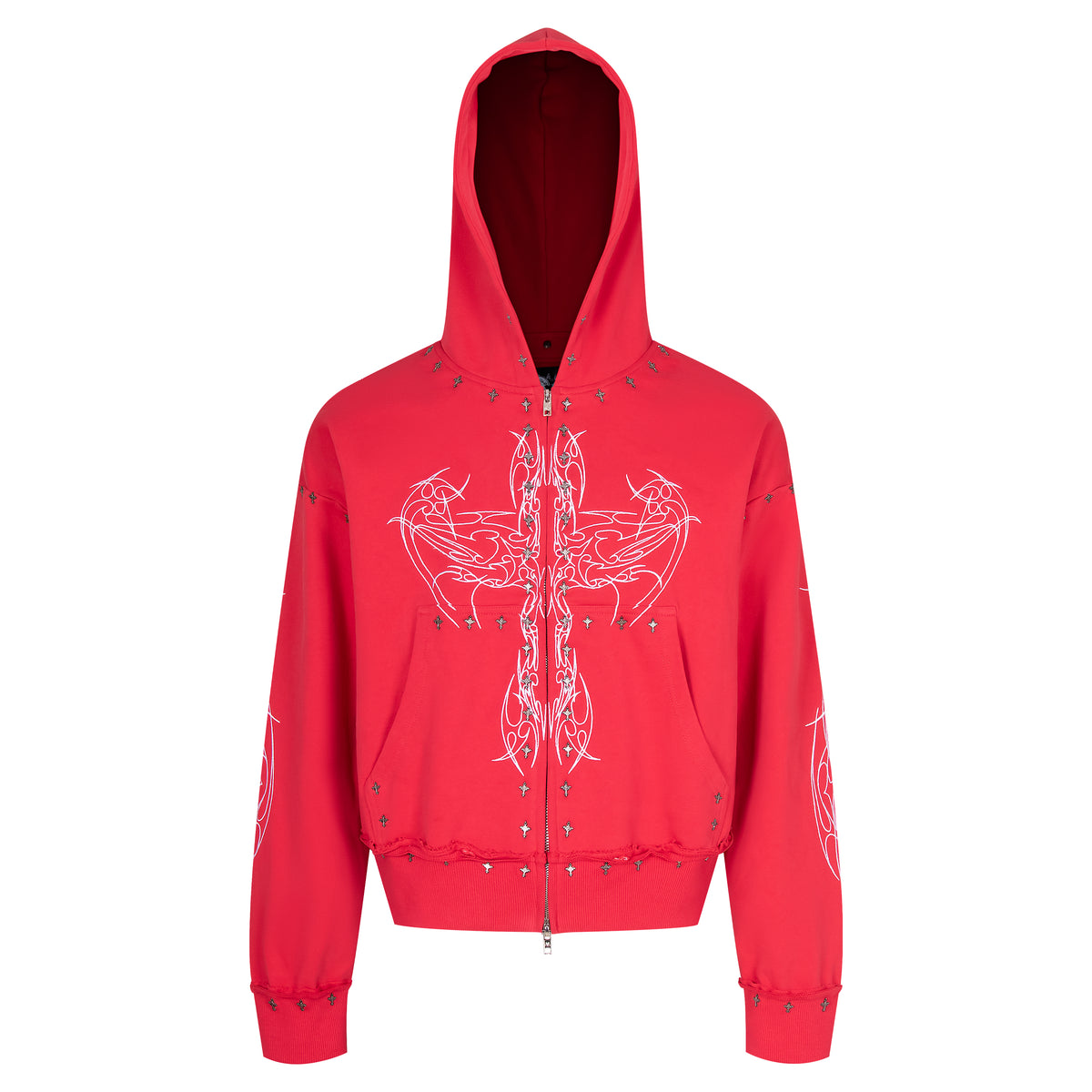 "BLOODANGL" ZIP UP