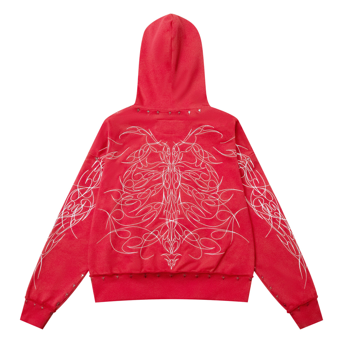 "BLOODANGL" ZIP UP