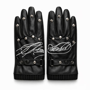 CALLIGRAPHY LEATHER GLOVES gloves by OVD