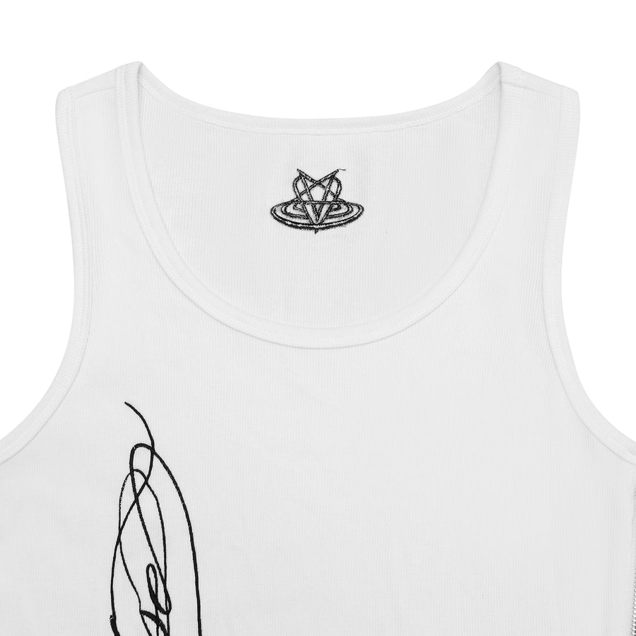 "CALLIGRAPHY" TANK - ANGEL
