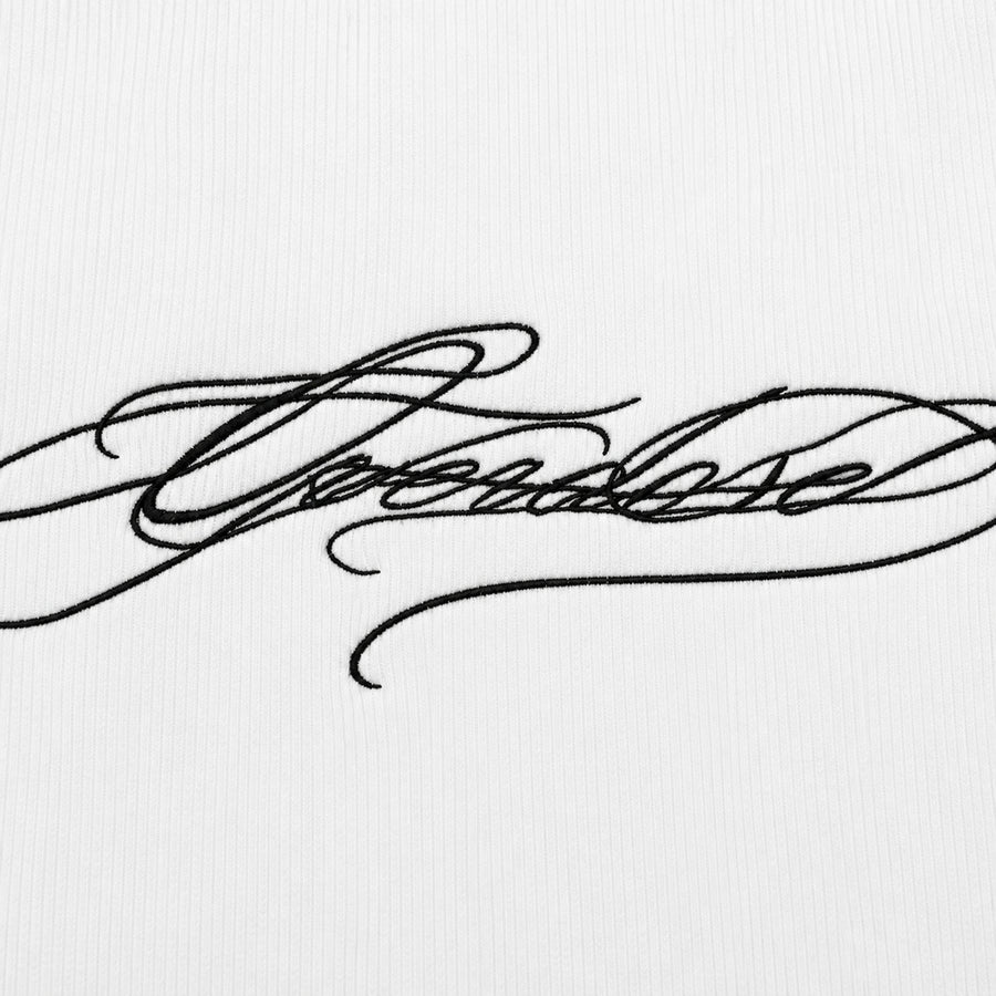 "CALLIGRAPHY" TANK - ANGEL