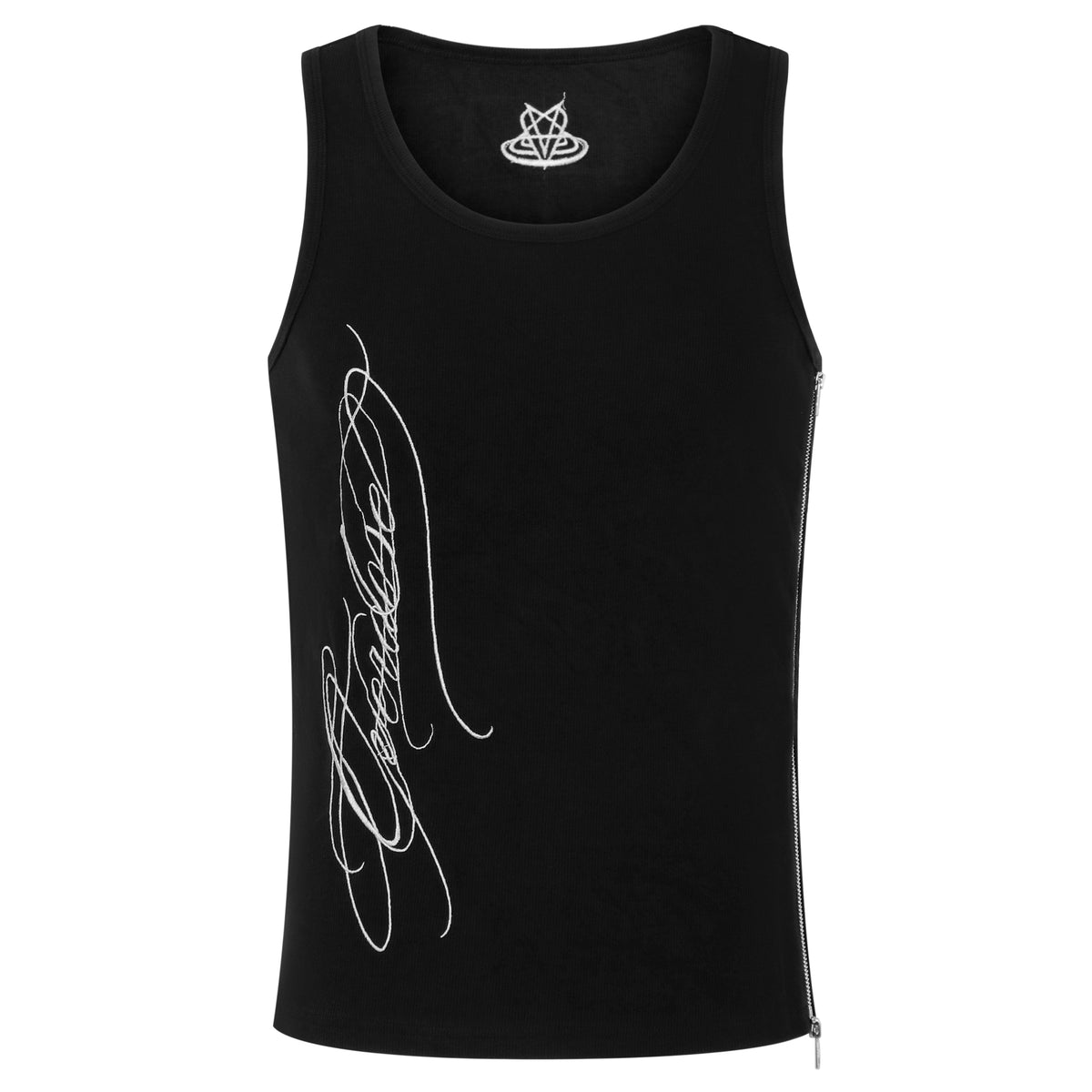 "CALLIGRAPHY" TANK - MIDNIGHT