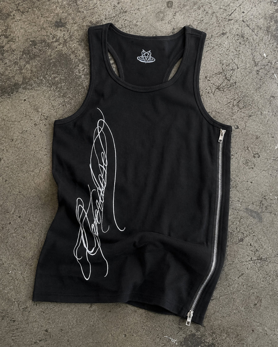 "CALLIGRAPHY" TANK - ANGEL
