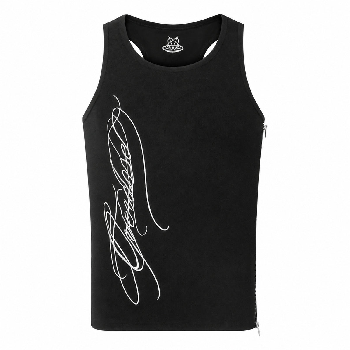 "CALLIGRAPHY" TANK - MIDNIGHT