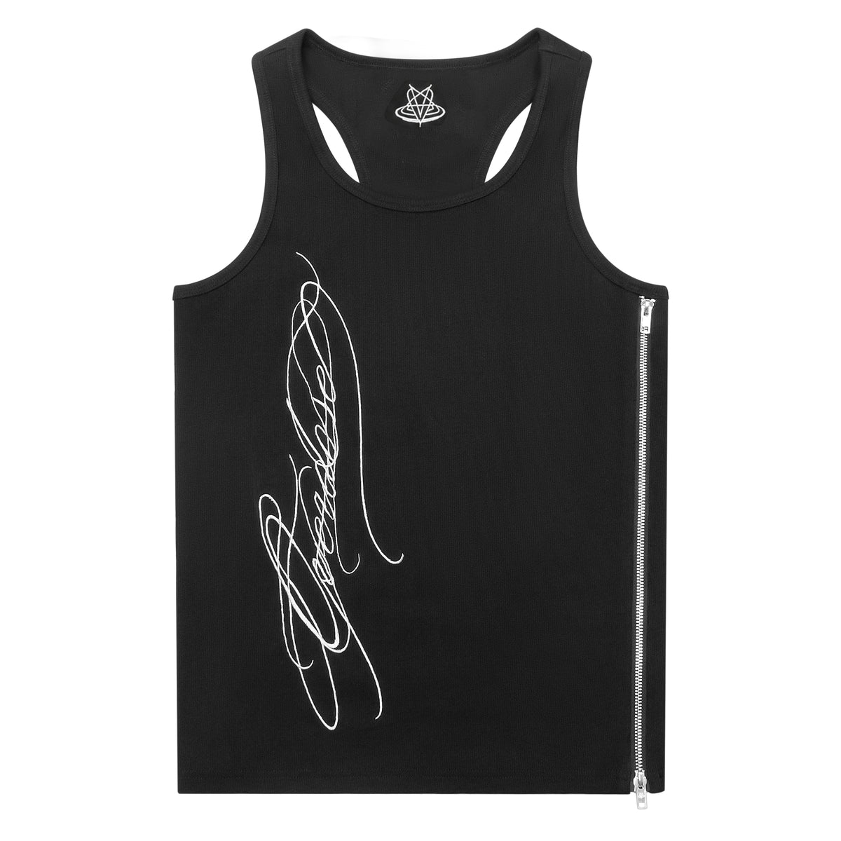 "CALLIGRAPHY" TANK - MIDNIGHT