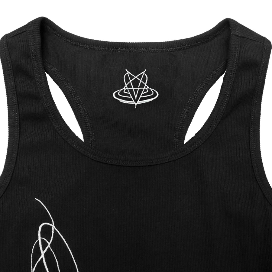 "CALLIGRAPHY" TANK - MIDNIGHT