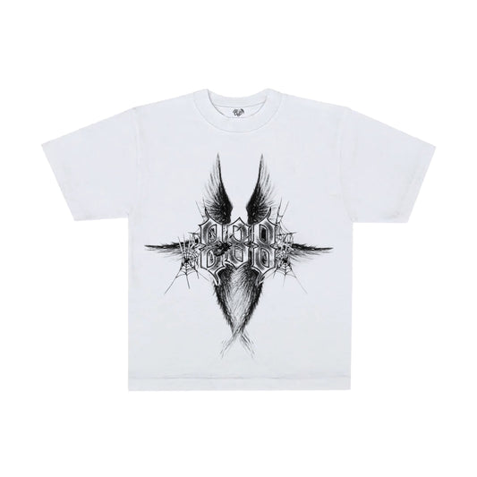 "DIVINE $8.88" TEE - WHITE