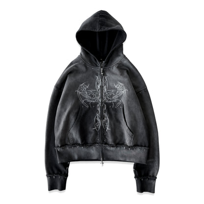 "DRKANGL" ZIP UP