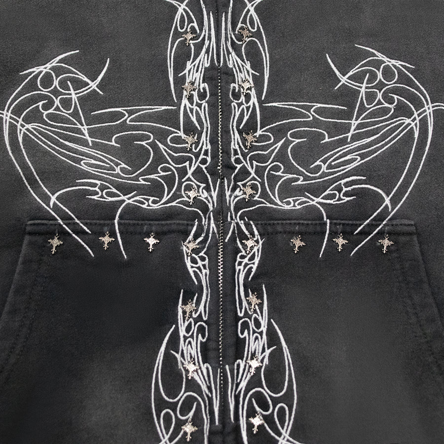 "DRKANGL" ZIP UP