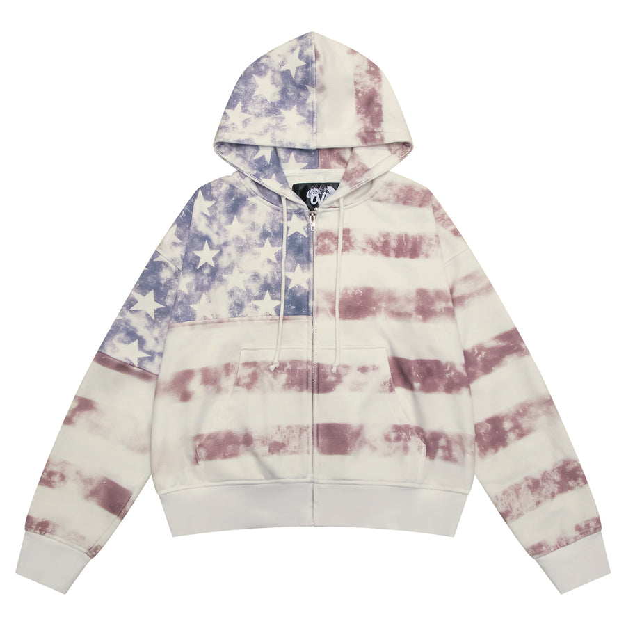 "DRTYAMERIKA" ZIP UP
