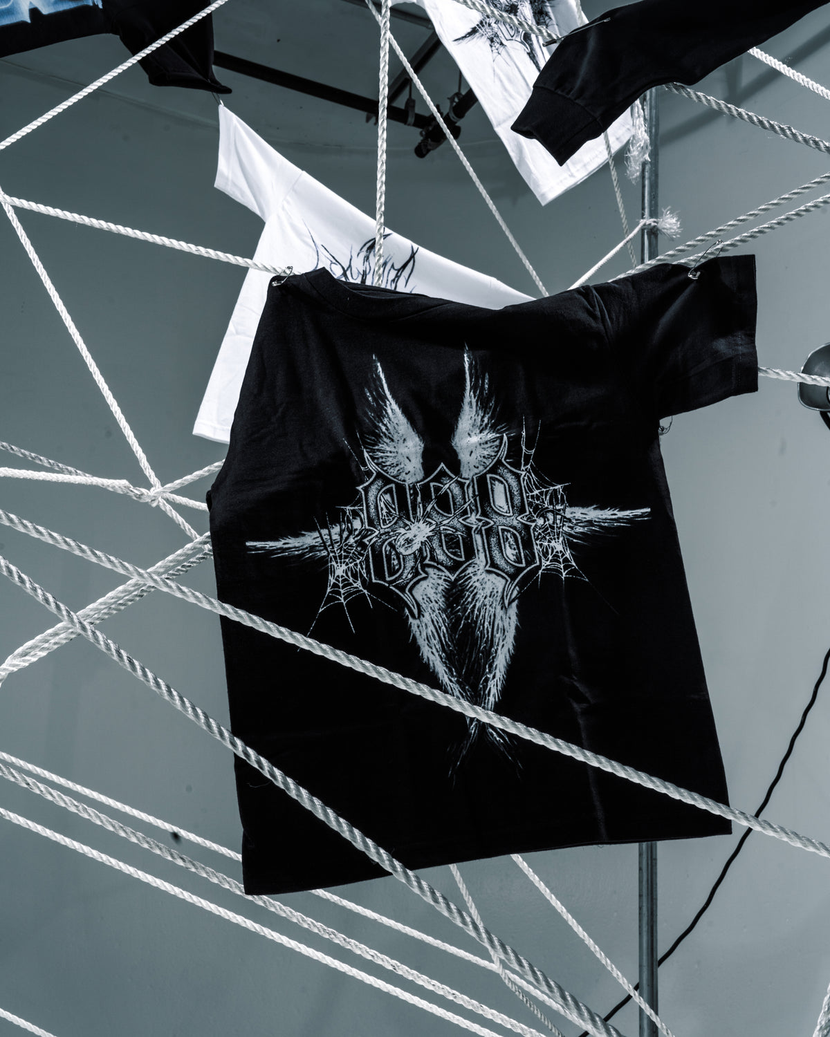 DIVINE $8.88 TEE - BLACK tee by OVD - view 2