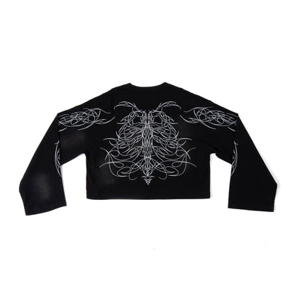 "WINGS OR DEATH" L/S - MIDNIGHT