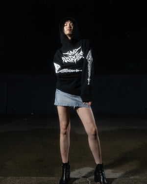 END OVERDOSE - HVY MTL BLACK HOODIE hoodie by OVD - view 1