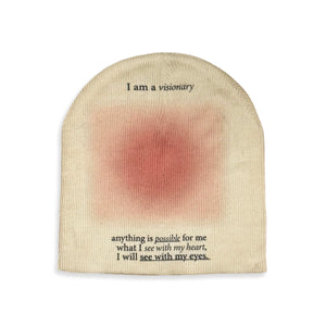 "i am a visionary" beanie