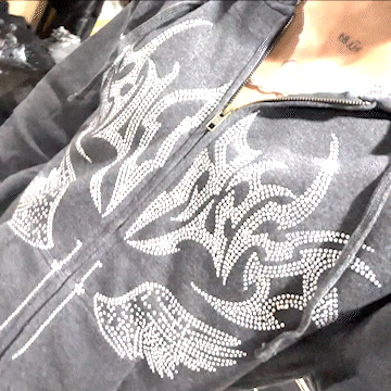 SWORD OF DIVINITY ZIP UP zip-up hoodie by OVD - view 3