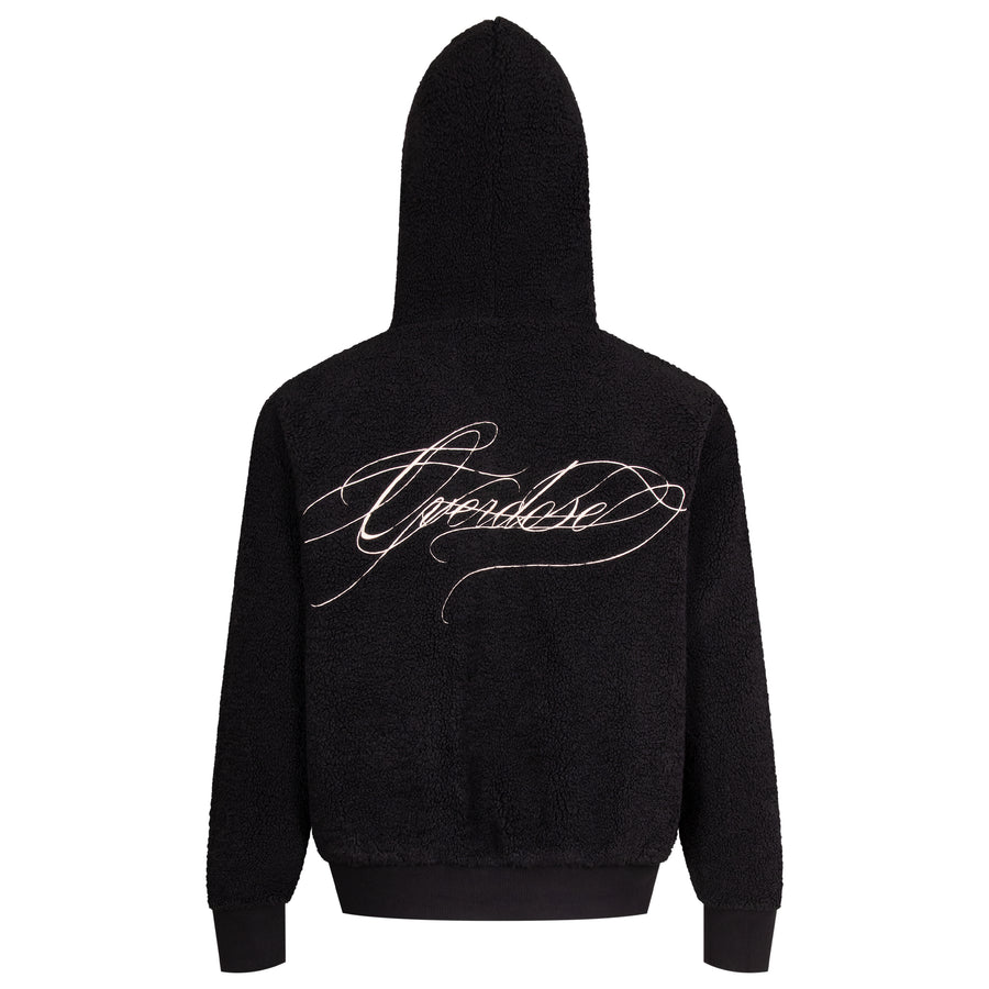 "LEOPARD" REVERSIBLE SHERPA HOODIE