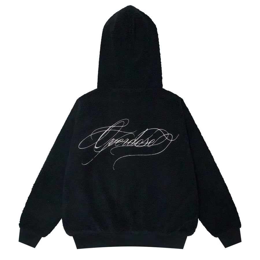 "LEOPARD" REVERSIBLE SHERPA HOODIE