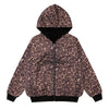 "LEOPARD" REVERSIBLE SHERPA HOODIE