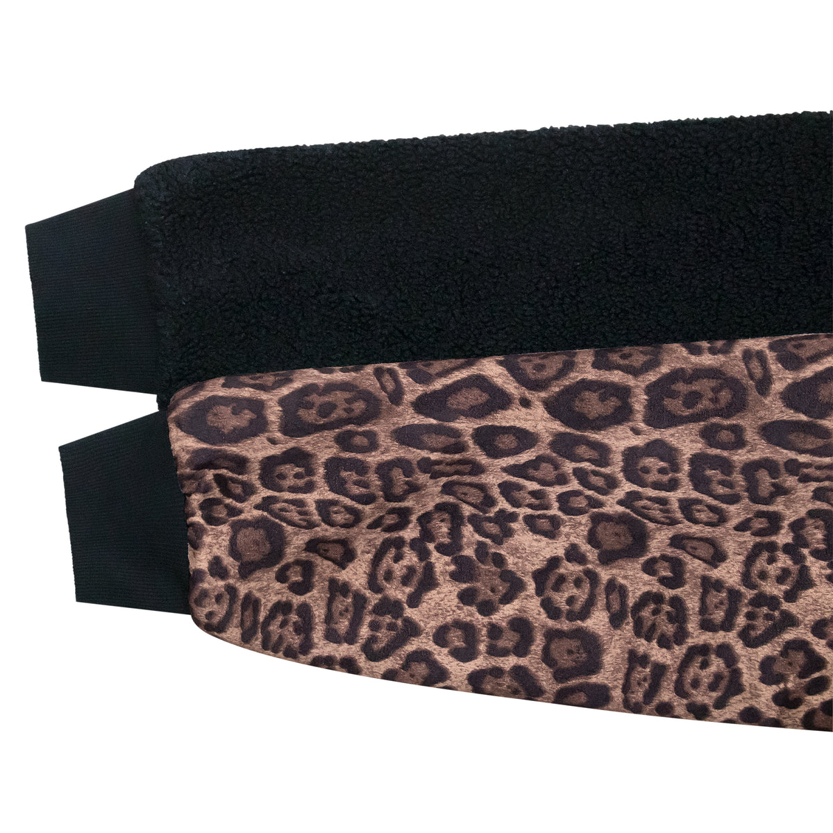 "LEOPARD" REVERSIBLE SHERPA HOODIE