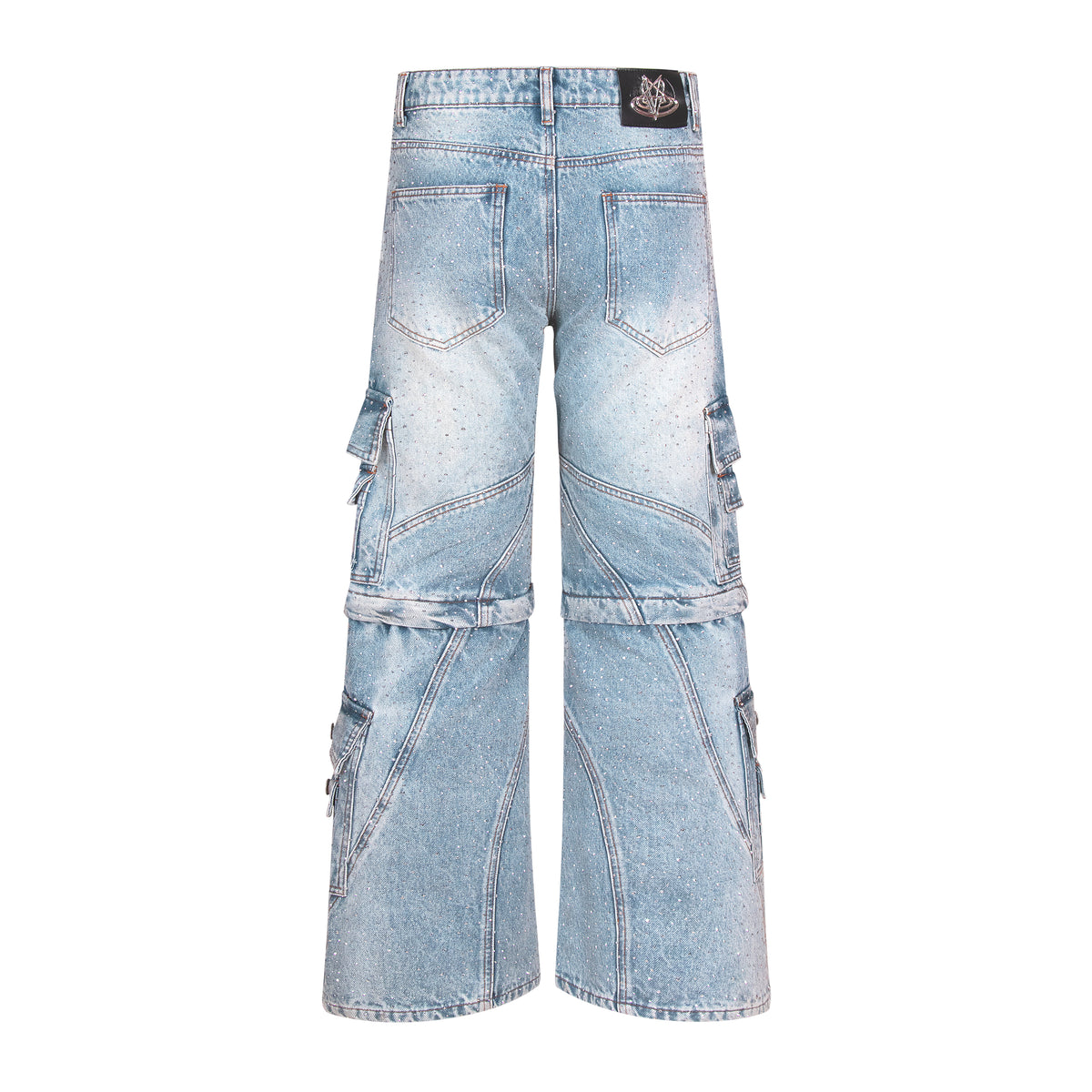 "LGHTCRYSTL" TRNSFRMR DENIM