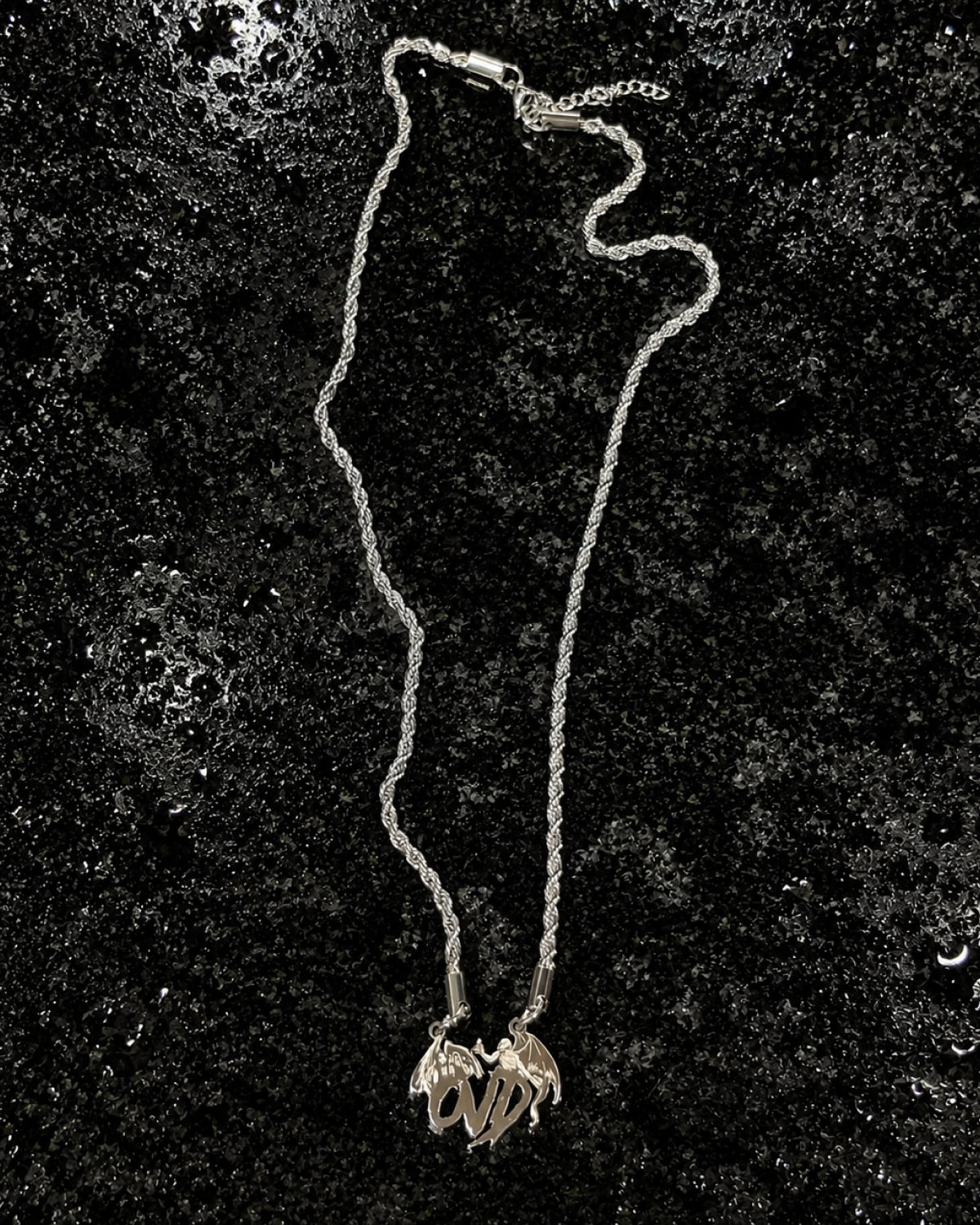 "OVD" LOGO NECKLACE