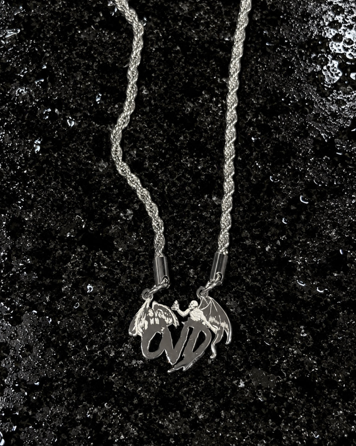 "OVD" LOGO NECKLACE