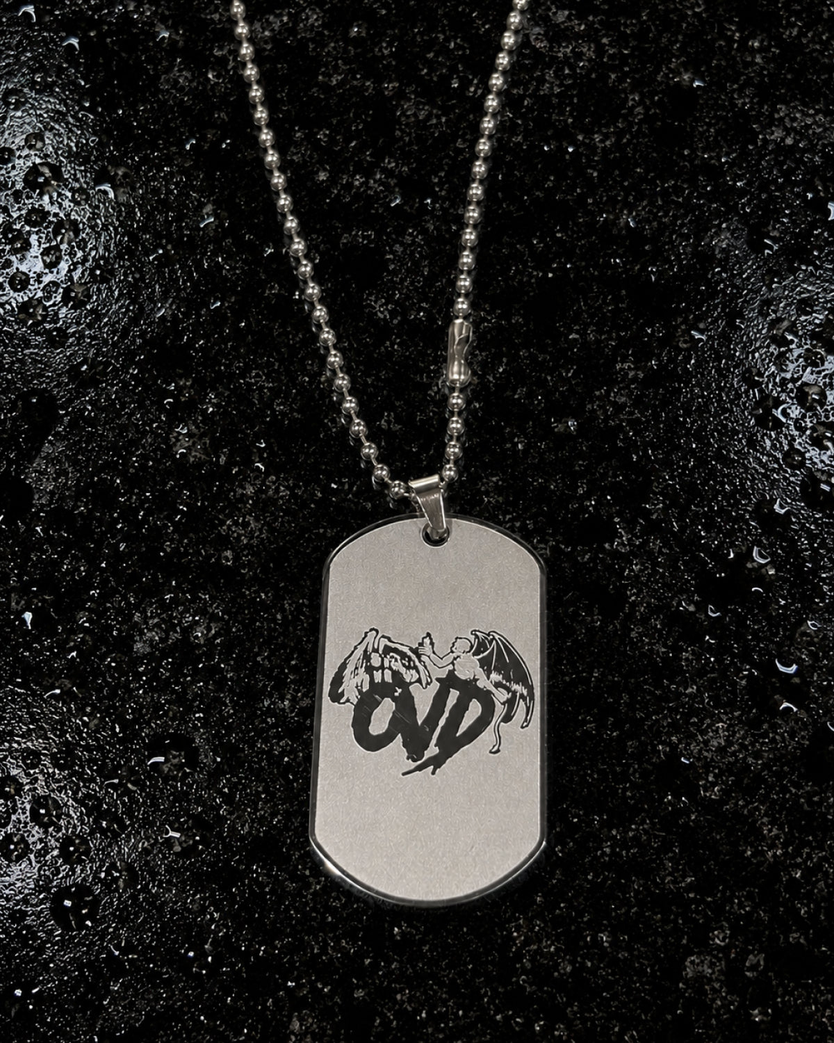 "OVD" DOG TAG