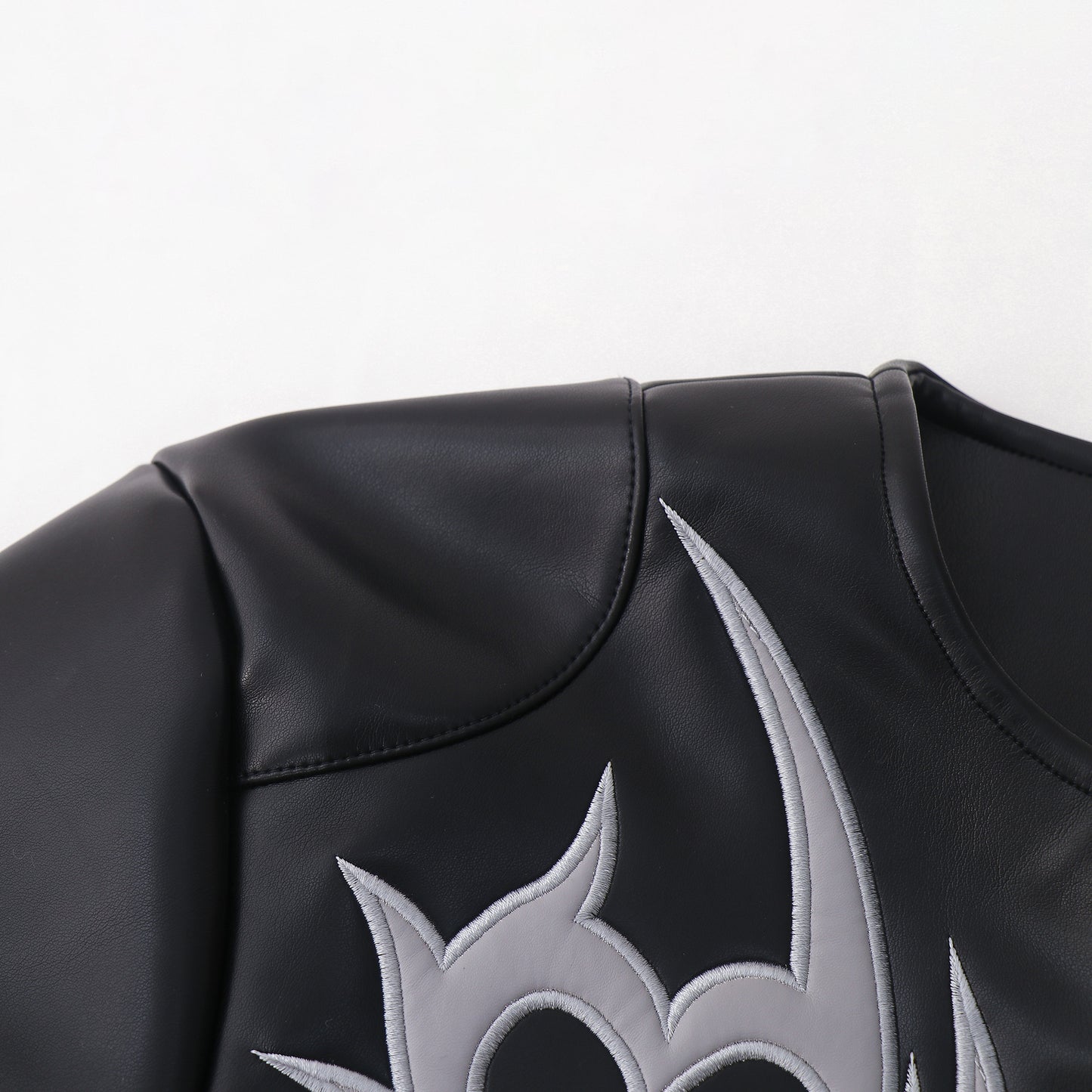 "SIGIL HEART" MOTO LEATHER JACKET