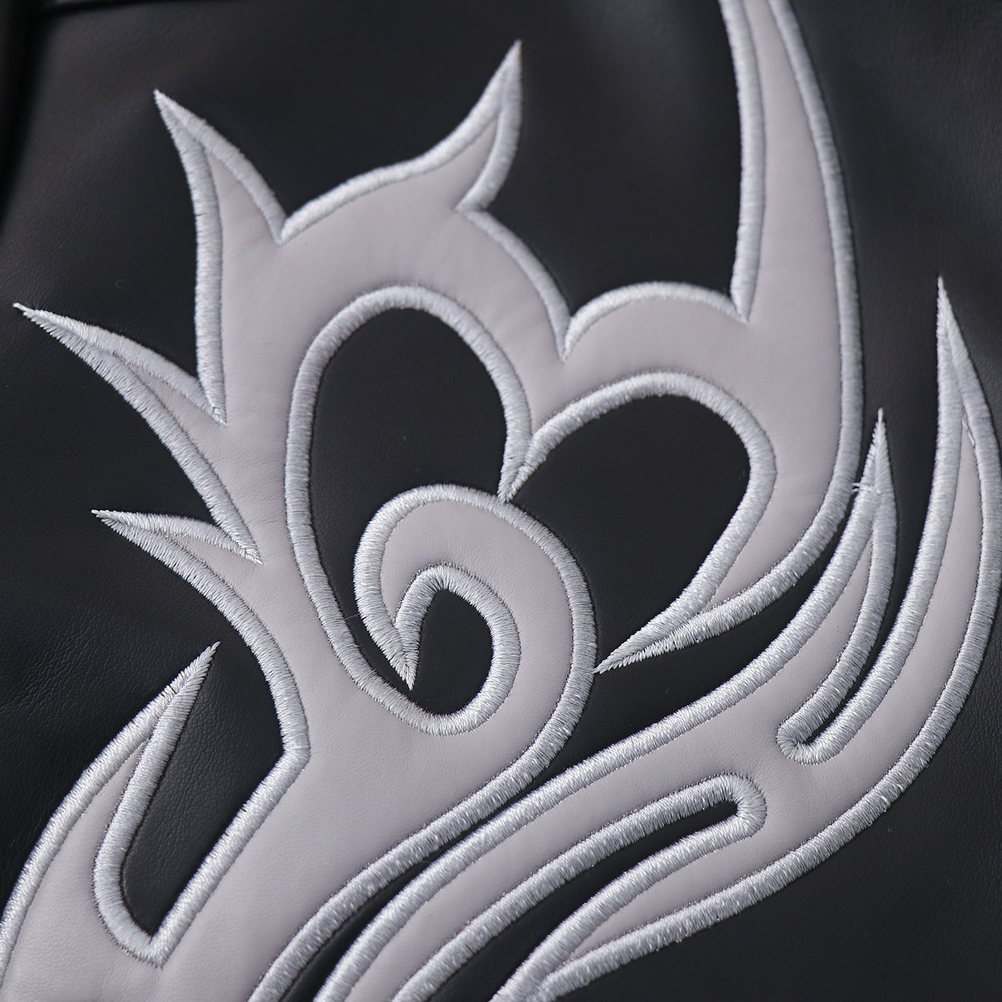 "SIGIL HEART" MOTO LEATHER JACKET