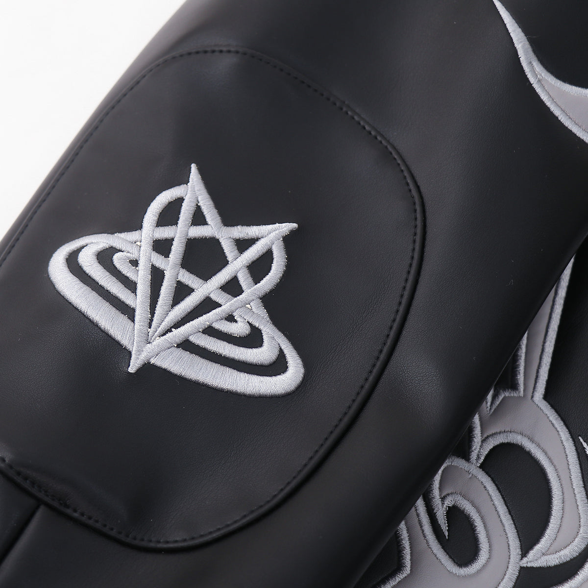 "SIGIL HEART" MOTO LEATHER JACKET