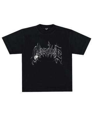 "OVERDOSE WEB LOGO" TEE - BLACK