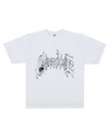 "OVERDOSE WEB LOGO" TEE - WHITE