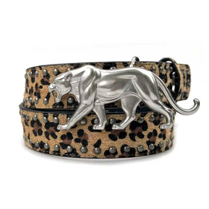 "PANTHER" BELT - LEOPARD