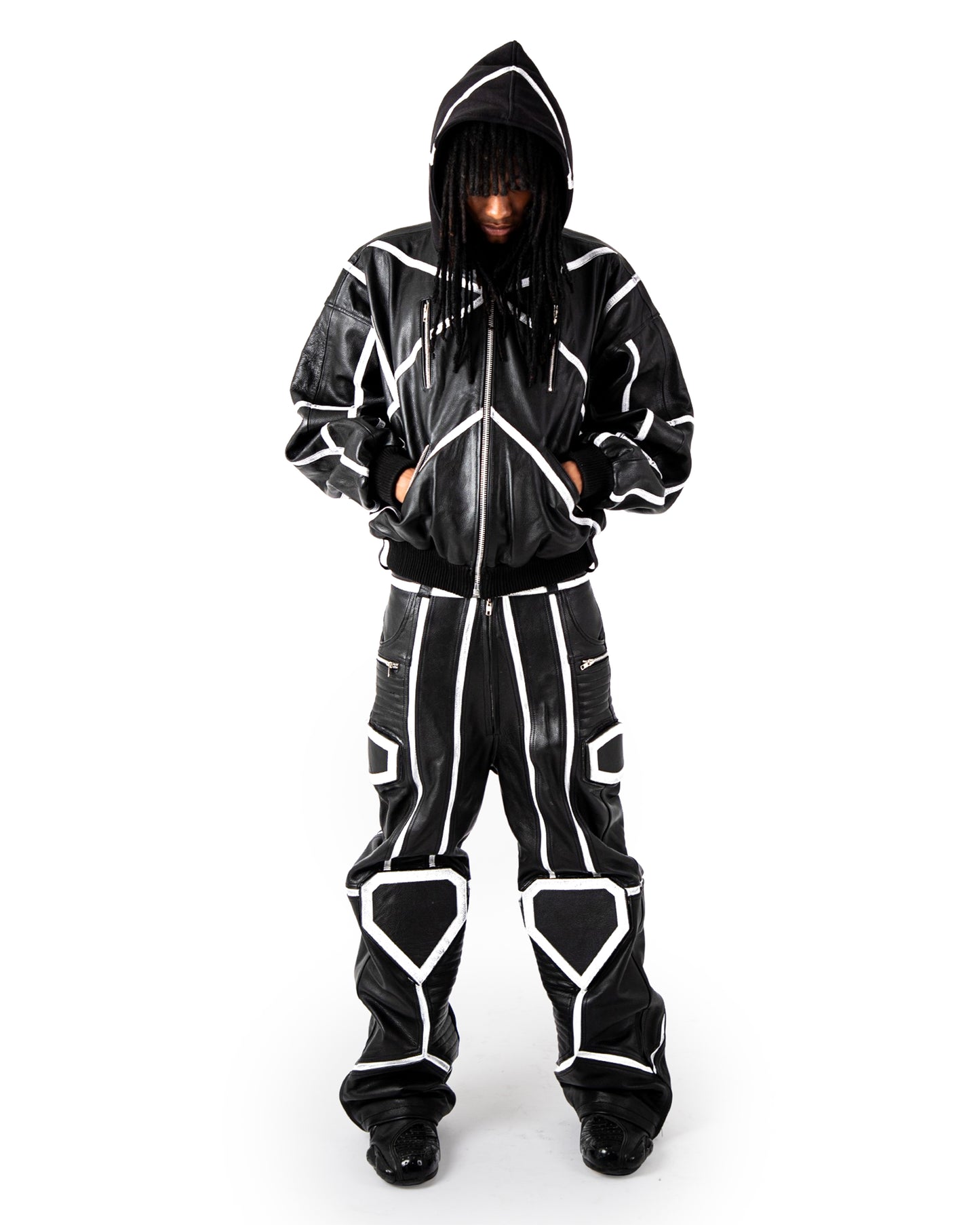 "PRYZM" SET - BLACK/WHITE