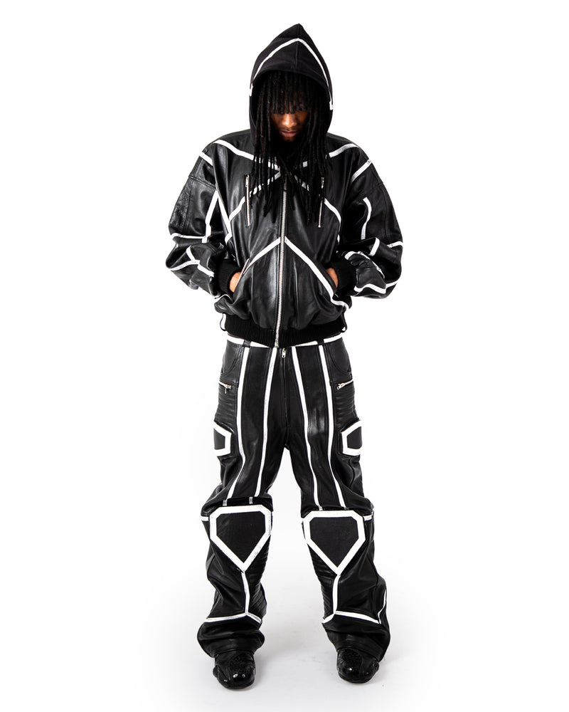 "PRYZM" SET - BLACK/WHITE